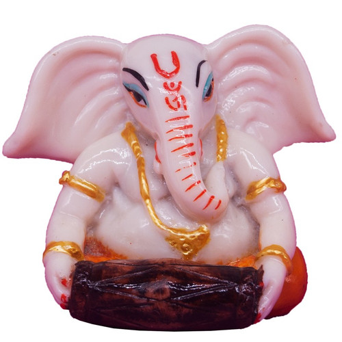 Lord Ganesha Playing Madal - 3.5"