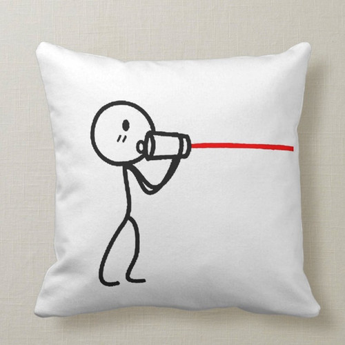 Couple Connected with Rope Cushion Gift