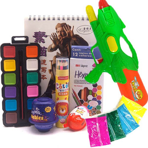 Holi Gift Package For Kids (8 Items)