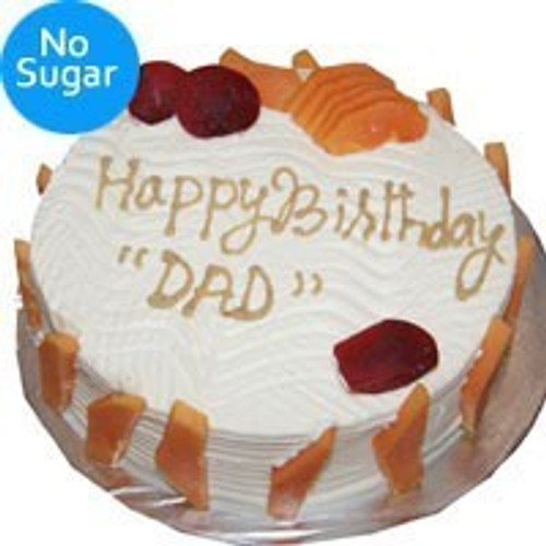 SUGAR FREE Cake with Seasonal Fruit-Toppings from Radisson Hotel