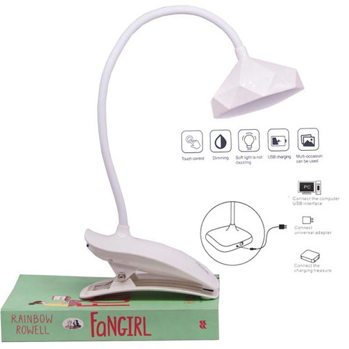 Touch Switch Intelligent LED Table Top Lamp- White