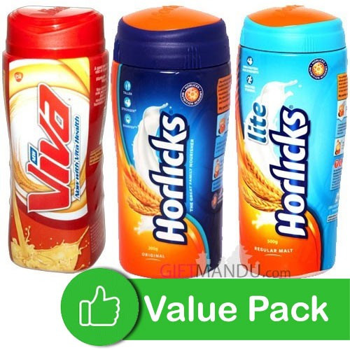 Health Drinks (Horlicks and Viva)