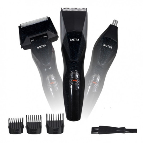 Baltra 3 in 1 Beard Trimmer, Shaver and Nose Trimmer - Cluster (BPC 825)