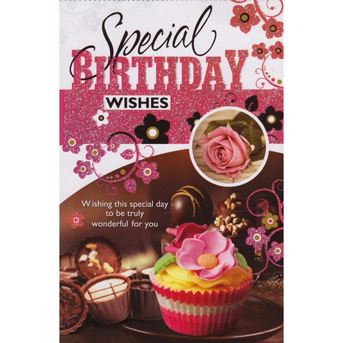 ''Special Birthday Wishes'' Greeting Card