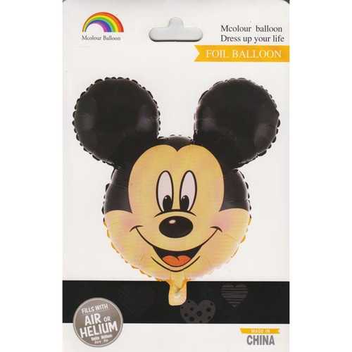 Mickey Mouse Face Inflatable Foil Balloon