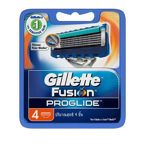 Gillette Fusion Proglide Cartridges (4pcs)