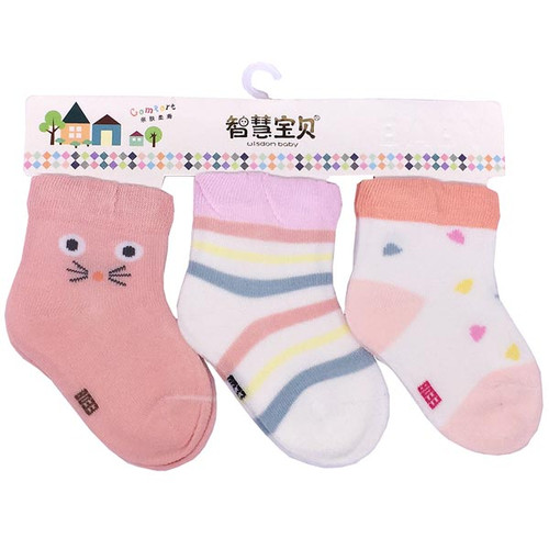 3 Pairs Of Baby Socks (Set of 3)