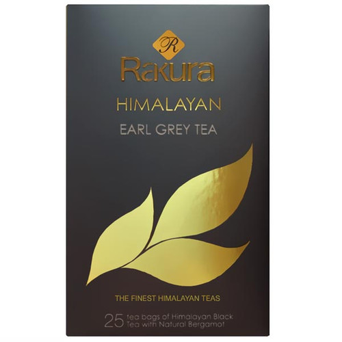 Rakura Himalayan Earl Grey Tea (25 Tea Bags)