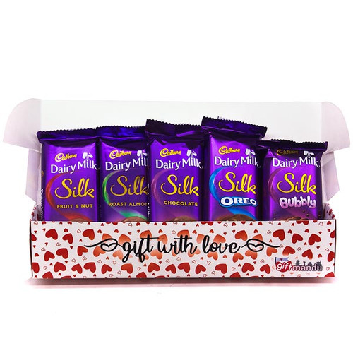 Cadbury Dairy Milk Silk Gift Combo in a Box