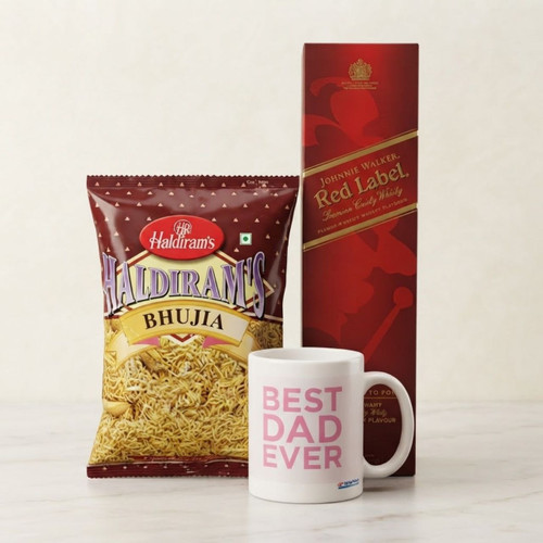 JW Red Label, Namkeen & Best Dad Mug