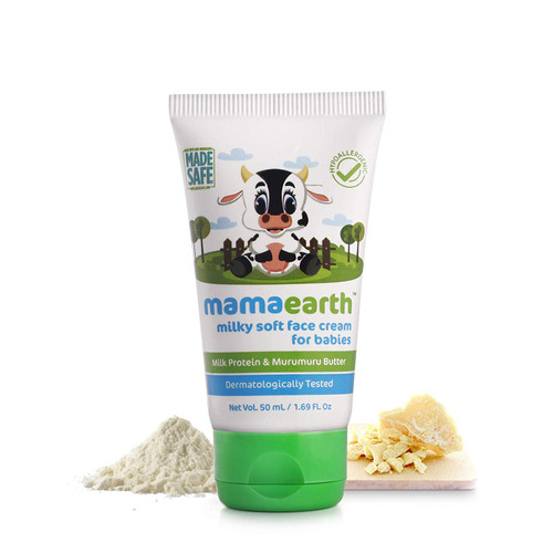 Mamaearth Milky Soft Baby Face Cream 50 Gm