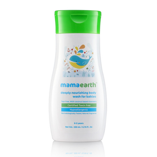 Mamaearth Deeply Nourishing Body Wash for Babies 200 ml