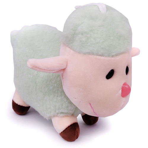 Cute Hanging Baby Sheep Soft Toy (Green)