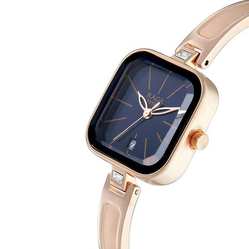 Titan Raga Blue Dial Analog Watch For Women - 2607WM02