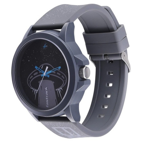 Fastrack Space Rover Black Dial Unisex Watch - 38024PP52