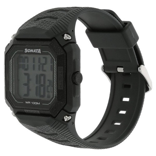 Sonata Touch Screen Digital Men's Watch - 77048PP03