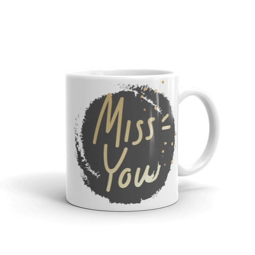 ''Miss You'' Printed Coffee Mug Gift
