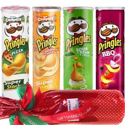 Sweet Red Wine With 4 Flavor Pringles