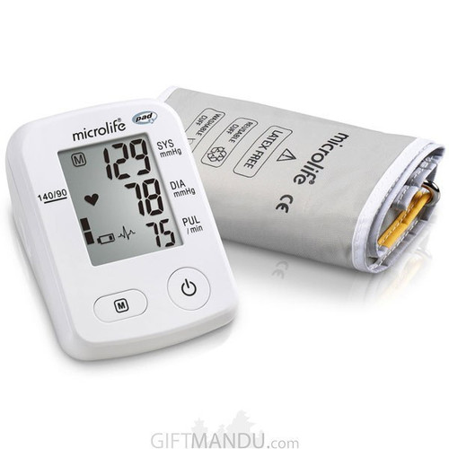 Assorted Fruit Basket and Blood Pressure Monitor BP Machine (BPA2)