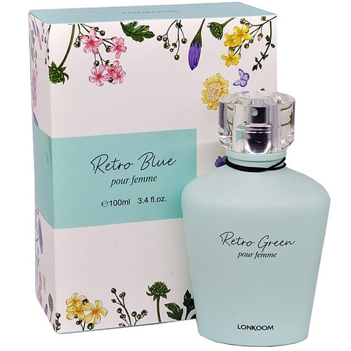 Lonkoom Retro Blue Pure Femme EDP Natural Spray 100ml