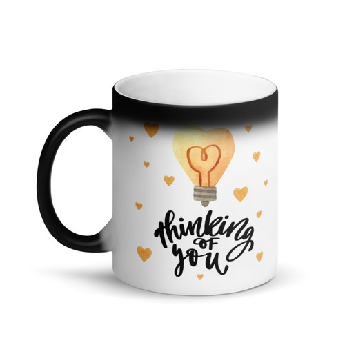 ''Thinking of You'' Printed Ceramic Magic Mug