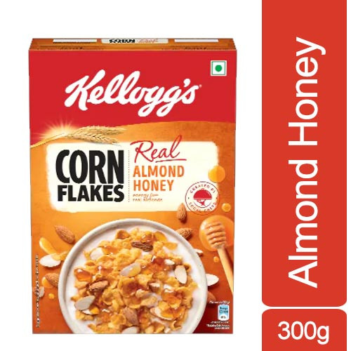 Kellogg's Cornflakes Real Almond & Honey 300g