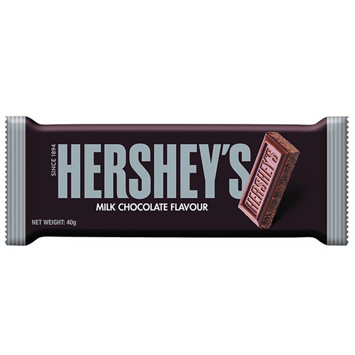Hershey's Milk Chocolate Flavour Bar 40g