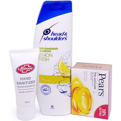 Head & Shoulder Shampoo & Pears Soap