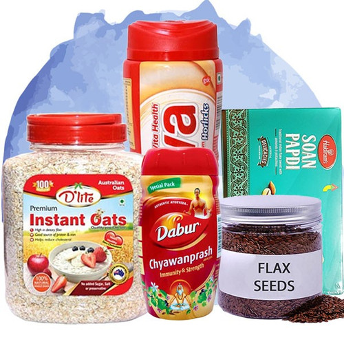 Chyawanprash With Viva, Oats, Soan Papdi & Flax Seeds