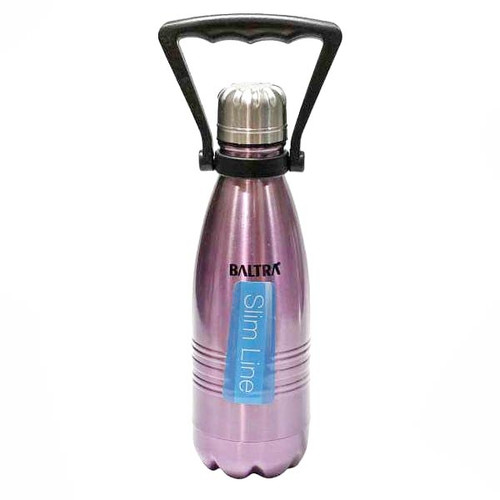 Baltra Stainless Steel Vacuum Flask Slim Line 350ml (BVB101) Hot & Cold