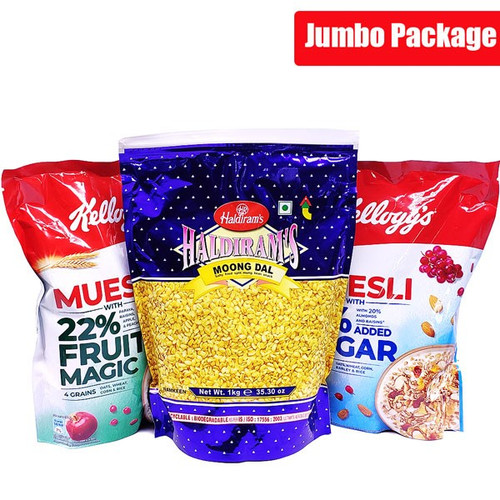 Haldiram's Moong Dal With Kellogg's Muesli Combo