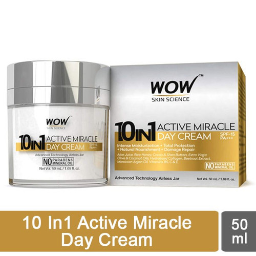 Wow 10 IN 1 Active Miracle Day Cream 50ml Wow 10 IN 1 Active Miracle Day Cream 50ml