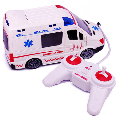 Remote Control Ambulance Toy For Kids (6+ Years)