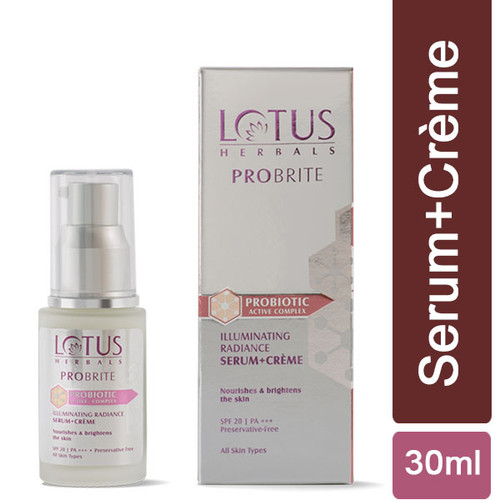 Lotus Herbals Probrite Serum+Creme (All Skin Types) 30ml