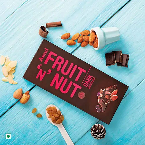 Amul Fruit 'N Nut Dark Chocolate 150g