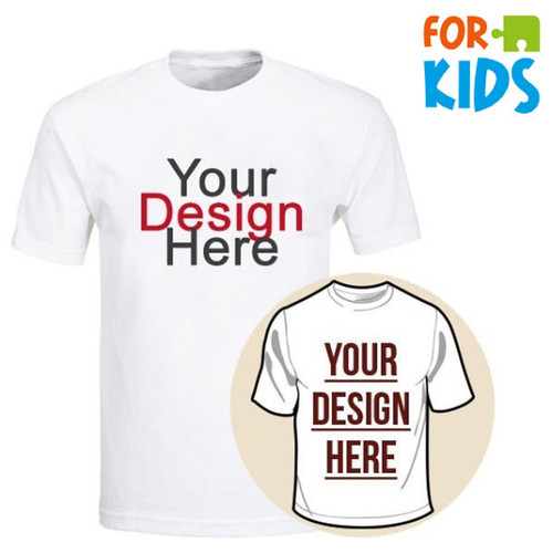 Custom Tshirt Printing With Your Photo and Text For Kids