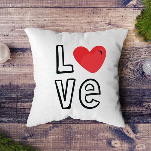 LOVE Printed Cushion