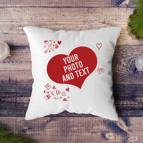 Love Personalize Cushion Gift (Upload Your Photo & Message)