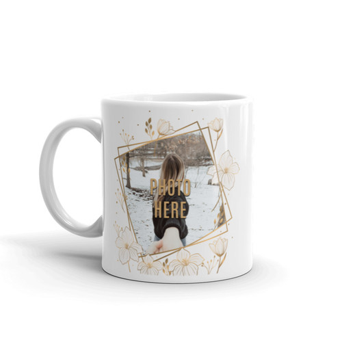 Personalized Coffee Mug with Customized Photo and Name