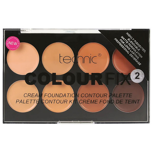 Technic Colour Fix 2 Cream Based Contour Palette (Medium/Dark)