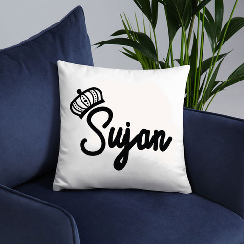 Personalize Name Printed Cushion For Him