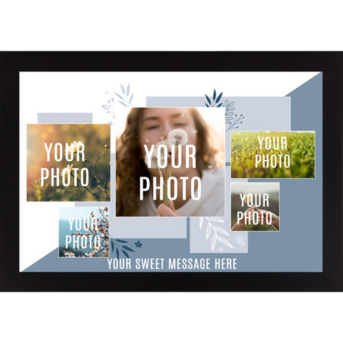 5 Collage Personalize Photo Frame (12'' x 18'')