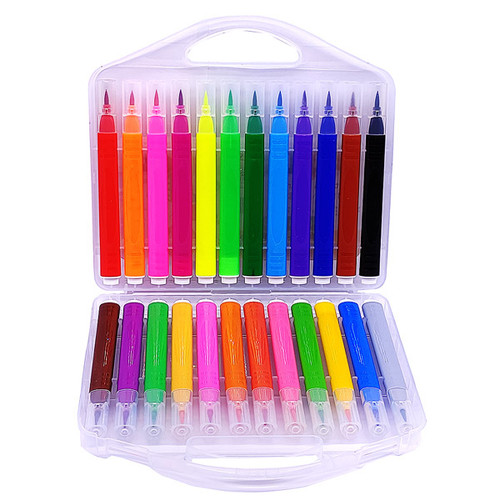 24 Color Watercolor Brush Pen set