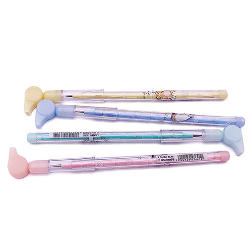 Lead Pencil With Whistle Cap - Blue