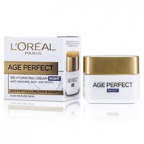 L'OREAL Paris Age Perfect Re-Hydrating Night Cream 50ml