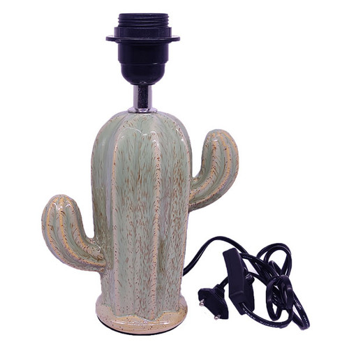Attractive Cactus Design Table Lamp - Light Green