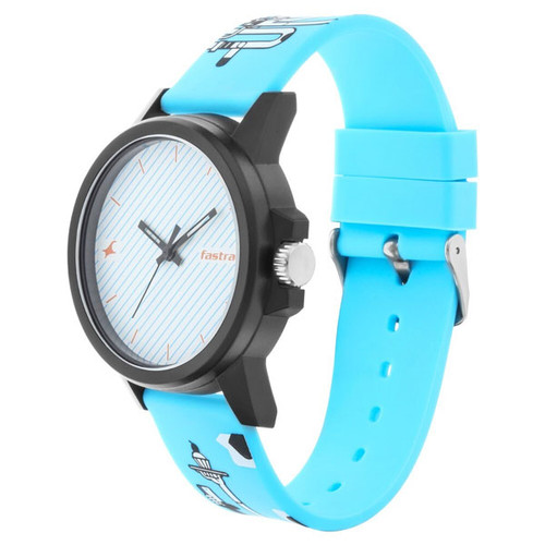 Fastrack Hashtag Analog Unisex Watch - 68012PP08