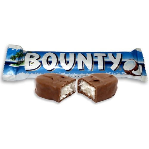 Bounty Chocolate Bars 57g