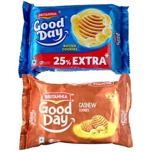 Britannia Good Day Butter Cookies And Cashew Combo