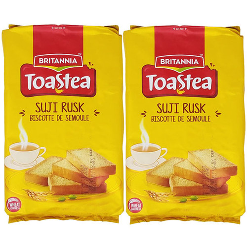 Britannia Toast Tea Suji Rusk Biscuits (2 Pcs)